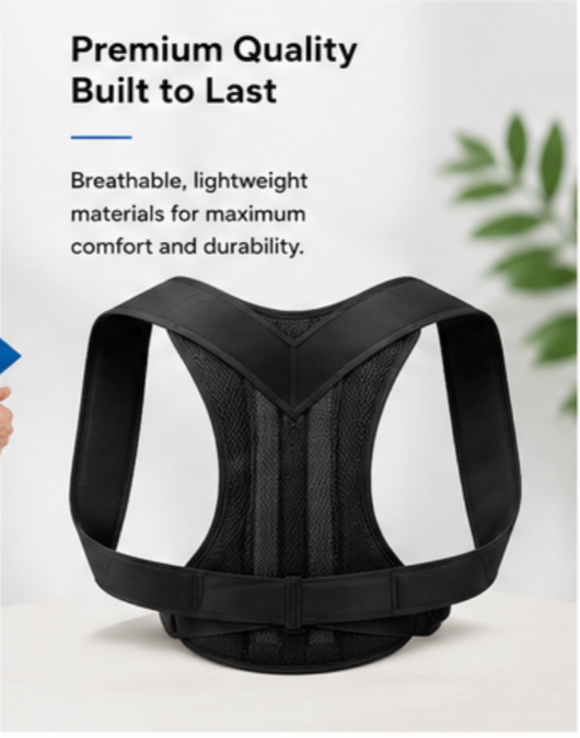 Back Brace Posture Corrector for Women & Men
